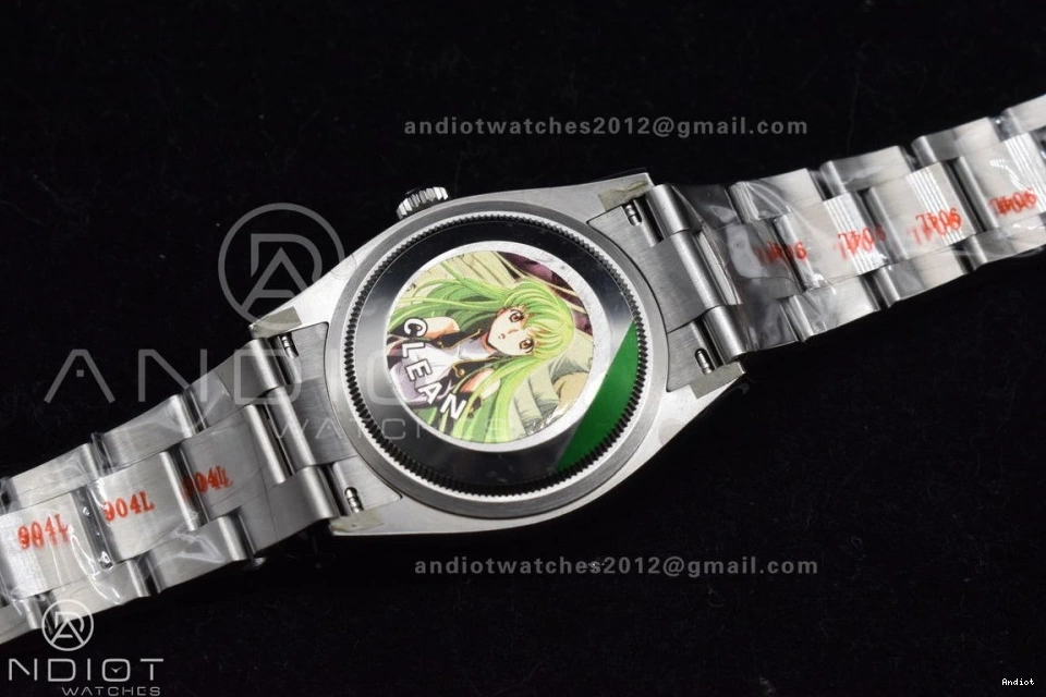 36mm Perpetual Black Silver 126000 Edition VR3230 Oyster 1:1 Clean 904L Best Steel 0422